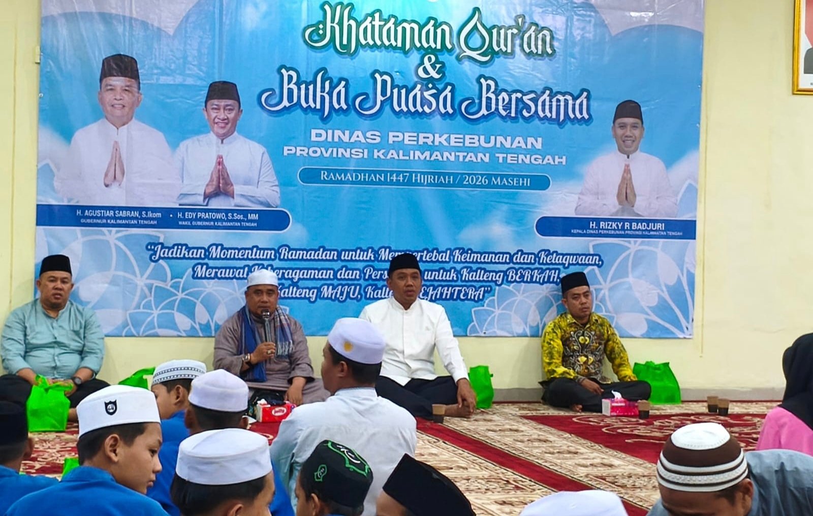 Disbun Kalteng Gelar Buka Puasa Bersama, Pererat Kebersamaan dan Kepedulian