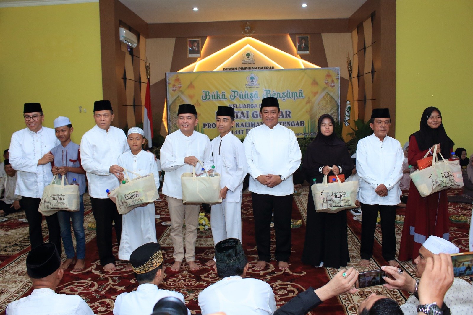 Silaturahmi Ramadan, Golkar Kalteng Siap Kawal Pemerintahan Agustiar Sabran