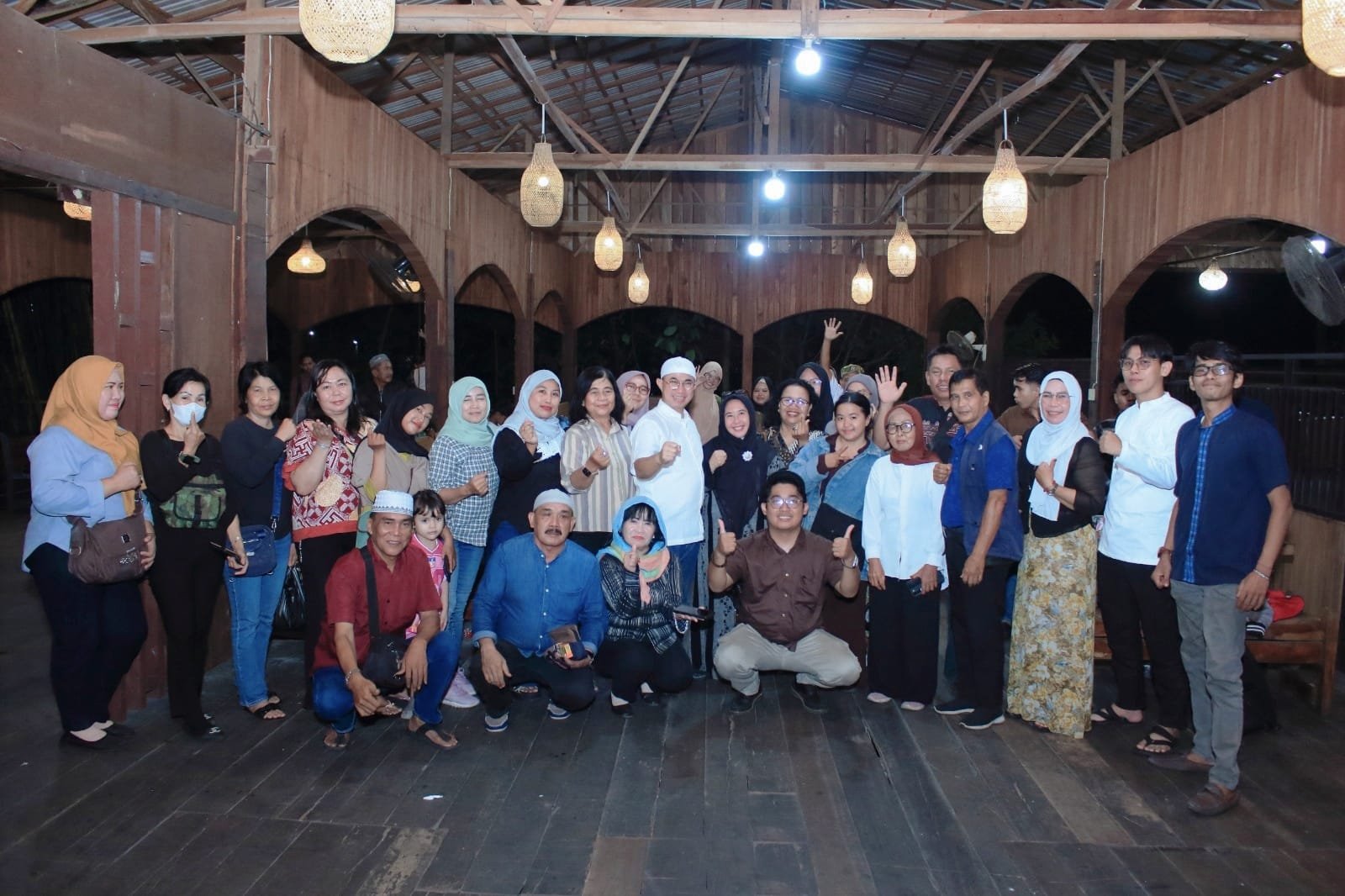 Waket DPRD Kalteng Junaidi Pererat Silaturahmi dengan Insan Pers