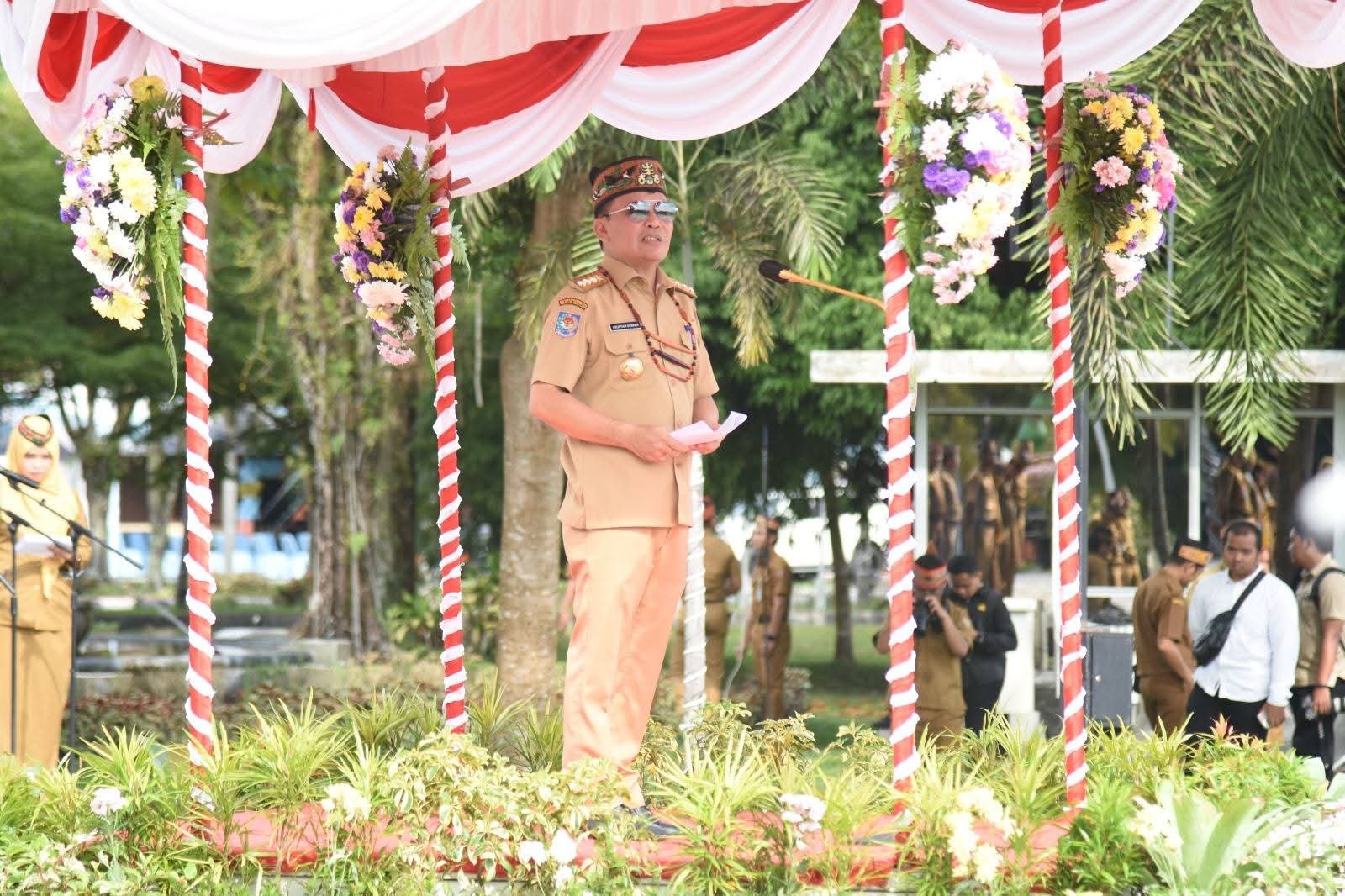 Usai Lebaran, Gubernur Kalteng Tekankan Disiplin dan Inovasi ASN dalam Apel Besar