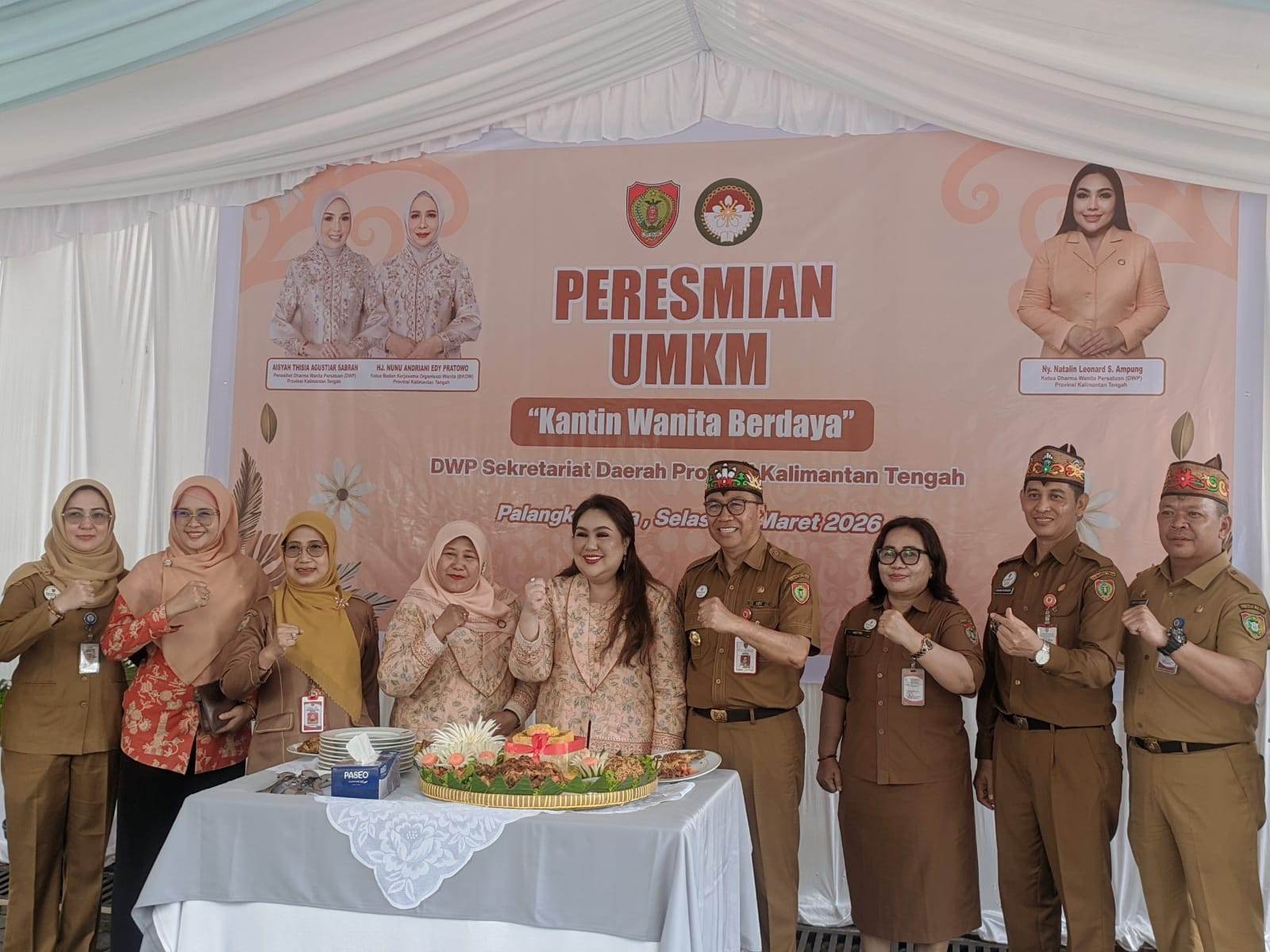Kantin &ldquo;Wanita Berdaya&rdquo; di Kalteng Resmi Dibuka
