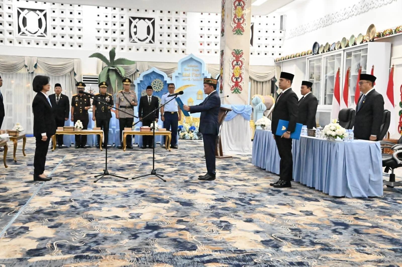 Gubernur Kalteng Lantik Linae Victoria Aden sebagai Pj Sekda