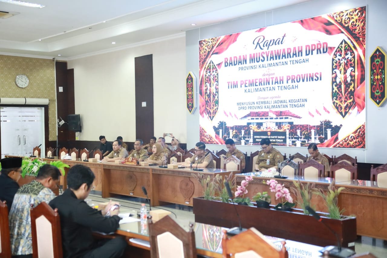 Banmus DPRD Kalteng Susun Agenda Strategis Hingga Juli 2026