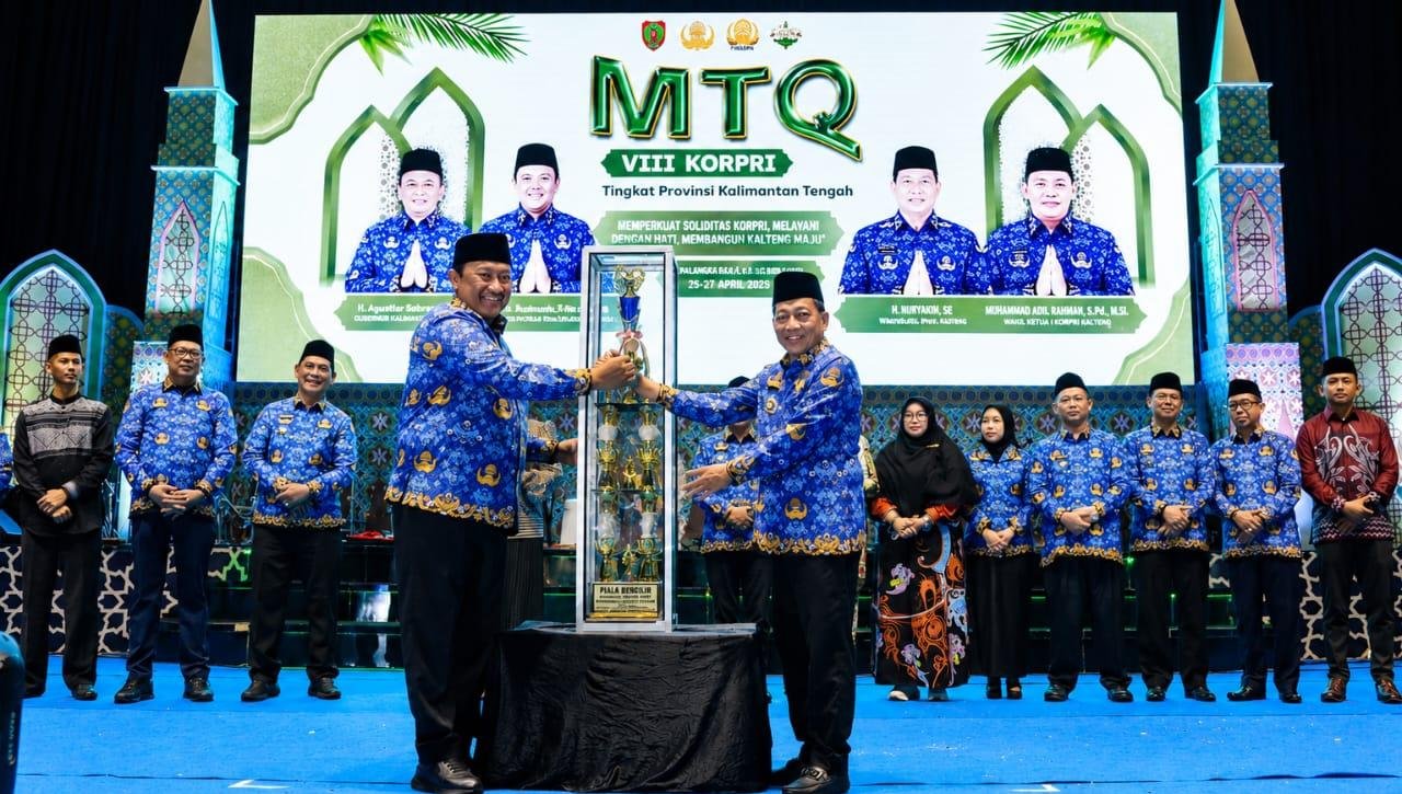 Wagub Kalteng Buka MTQ VIII KORPRI 2026, Tekankan Pembentukan ASN Berintegritas dan Berakhlak