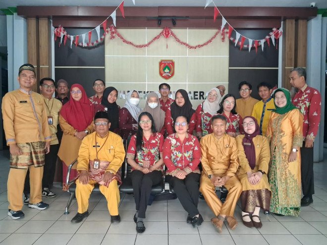 Inspektorat Sukamara Kaji Penerapan Manajemen Risiko ke Kotawaringin Barat