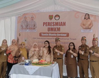 Kantin &ldquo;Wanita Berdaya&rdquo; di Kalteng Resmi Dibuka