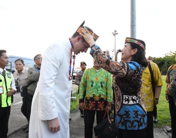 Kalteng Sambut Sekretaris Duta Besar Vatikan untuk Indonesia