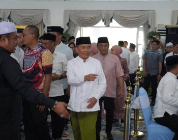Gubernur Agustiar Sabran Gelar Open House Iduladha
