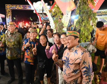 Huma Betang Night Jangkau Pulang Pisau