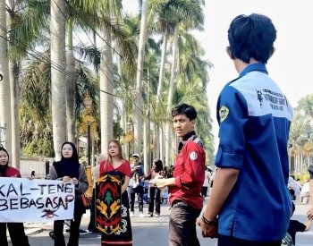 Mahasiswa Kalteng di Malang Galang Dana untuk Warga Terdampak Karhutla
